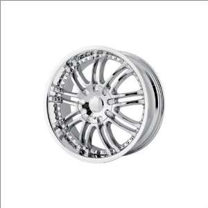  Sacchi S95 Chrome 20x8.5 Chrome   15 offset Automotive