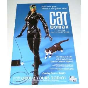   Collector Figure Comics Shop Promo Poster Batman Foe 