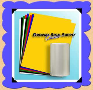 SILHOUETTE Assorted Colors Sheet Vinyl Package  