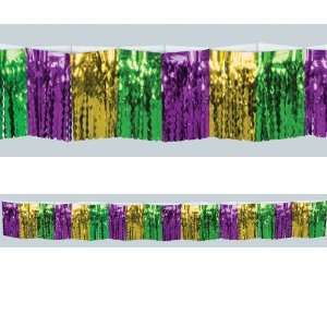  Lets Party By Beistle Company 12 Mardi Gras Foil Fringe 