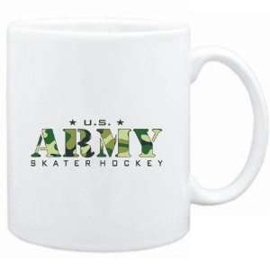  Mug White  US ARMY Skater Hockey / CAMOUFLAGE  Sports 