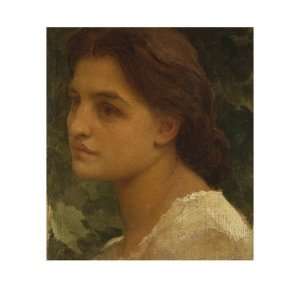  Portrait of a Young Lady, Small Bust Length Wearing a 