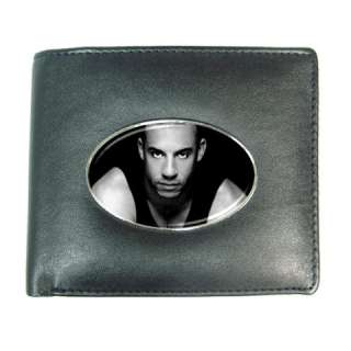 Vin Diesel Mens Leather Wallet Credit Card Gift  