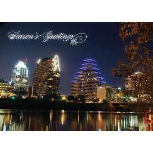  Austin Streaming Lights Holiday Cards