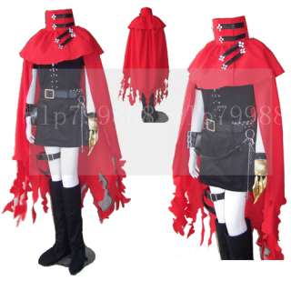 Final fantasy VIII 13 vincent valentine cosplay costume  