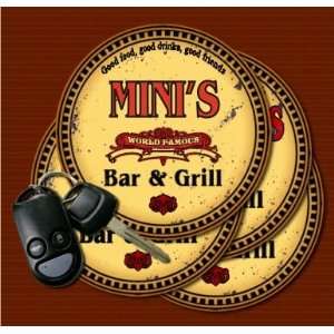  MINIS Family Name Bar & Grill Coasters