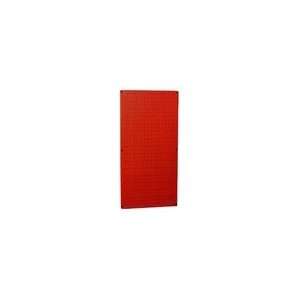  Combo Metal Pegboard Panel 32x16, Red