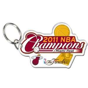   Heat 2011 NBA Champions Premium Acrylic Key Ring