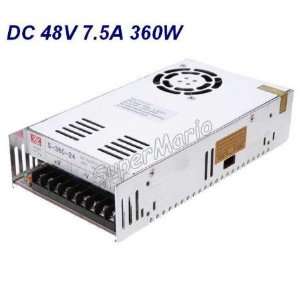    48v 7.5a 360w Dc Regulated Switching Power Supply CNC Electronics