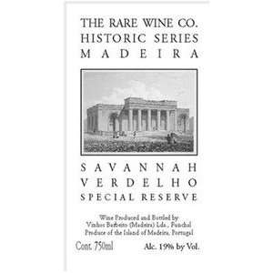   Wine Company Historic Series Savannah Verdelho Madeira