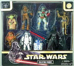 Disney World Star Wars Tours 8 Pc. Figurine Playset Yoda Vader 