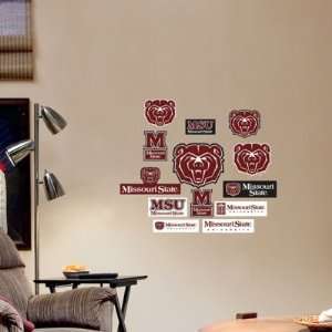  Missouri State Bears Team Logo Assortment Fathead NIB 