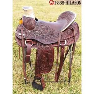   New Western Roping Ranch Cowboy Trail Horse Saddle