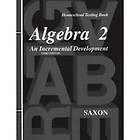 Saxon Algebra 2   Answer Key and Tests 3rd Edition   Paperback NEW