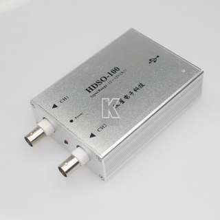  50M Dual Channel USB Digital Virtual Oscilloscope 100M Sampling Rate