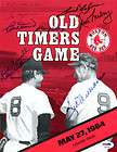TED WILLIAMS, DOERR, FERRELL, PESKY +4 SIGNED RED SOX P