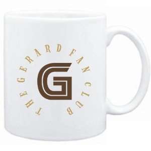  Mug White  The Gerard fan club  Male Names Sports 