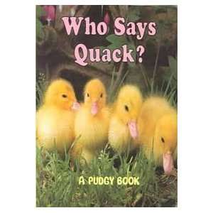  Who Says Quack? (9780448401232) Jerry Smith Books
