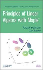   Maple, (0470637595), Kenneth M. Shiskowski, Textbooks   