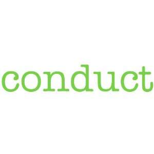  conduct Giant Word Wall Sticker