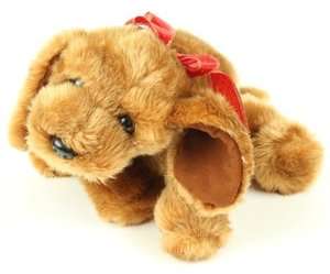 Kids of America Corp. Plush Brown Puppy Dog Stuffed Lovey Toy  