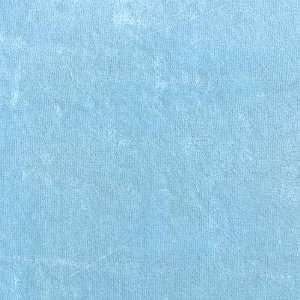  60 Wide Rich Stretch Velour Sky Blue Fabric By The Yard 