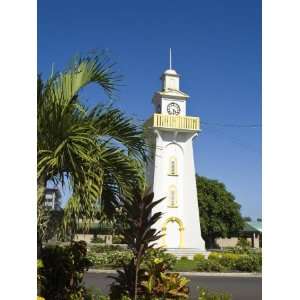 Town Clock, Apia, Upolu Island, Western Samoa, South Pacific, Pacific 