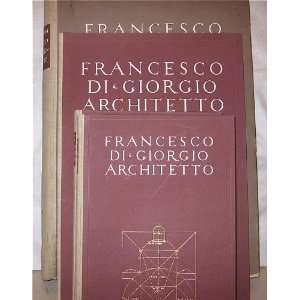  Francesco diGiorgio Architetto Roberto Papini Books