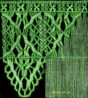 Victorian era MACRAME knots Lace making patterns ca.1878 on CD  