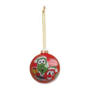  Enesco VeggieTales, Merry Christmas, Hanging Ornament, 3 