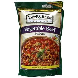   Creek Country Kitchens Vegetable Beef Soup Mix, 9 Oz Bags (Pack of 3