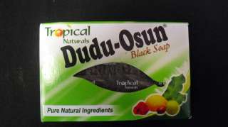  All Natural DUDU OSUN AFRICAN BLACK SOAP Nigeria Tropical NATURAL 