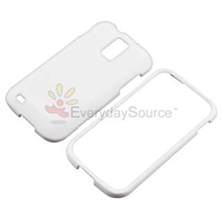   +White Hard Case Bundle For Samsung Galaxy S2 T989 T Mobile  