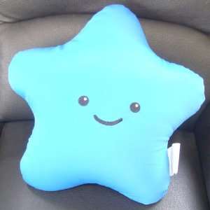  Snow Foam Micro Beads BLUE STAR Cushion/ Pillow 