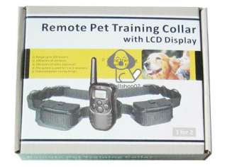 Shock + Vibra Control Bark Stop Pet Dog Training Collar  