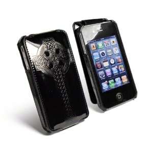   patent leather case cover for Apple iPhone 4 / 4G   Sacred Seal 