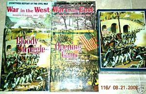 EYEWITNESS HISTORY OF THE CIVIL WAR~BOXED SET~VGC 9780831730819  