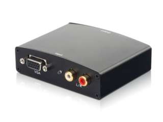 PC VGA Component Video + Audio (L/R) to HDMI Converter  
