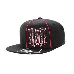  Metal Mulisha Flask Hat   Large/X Large/Black/Red 
