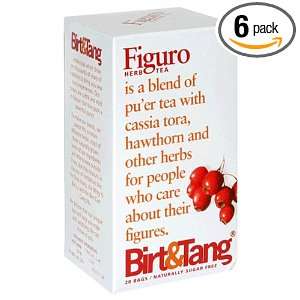 Birt&Tang Figuro Herbal Tea, Naturally Sugar Free, Tea Bags, 20 Count 