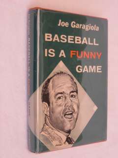 Joe Garagiola BASEBALL IS A FUNNY GAME J. B. Lippincott Company HC/DJ 