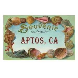  Shell Border Souvenir from Aptos Giclee Poster Print 