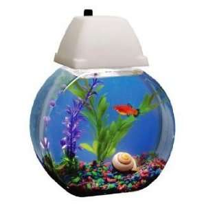 Aquarius Aqua Bowl Fish Bowl with Lighted Hood (Quantity of 3)