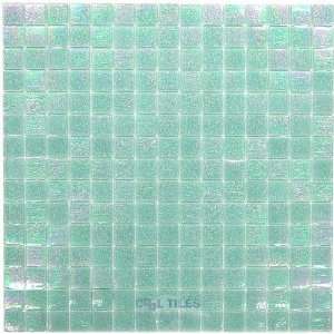  Iride 3/4 glass film faced sheets in aqua glow