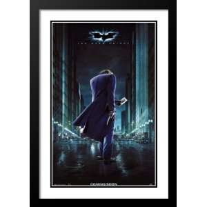  The Dark Knight Framed and Double Matted 32x45 Movie 