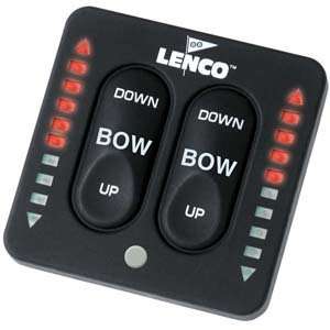 15070 001 123SC Lenco Marine LED Tactile Trim Switch With 