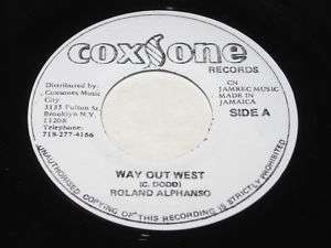 Roland Alphonso Skatalites 45 Way Out West COXSONE HEAR  
