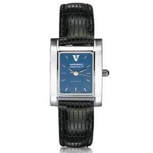 Vanderbilt University Womens Swiss Watch   Blue Quad Watch with 