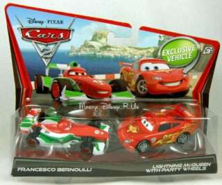 Disney Pixar CARS 2 Francesco Bernoulli Mcqueen Diecast  