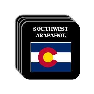  US State Flag   SOUTHWEST ARAPAHOE, Colorado (CO) Set of 4 